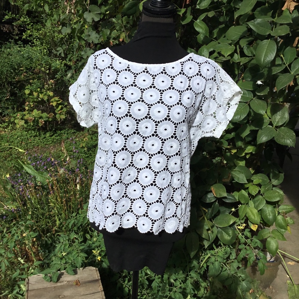 NWT cotton pull over top